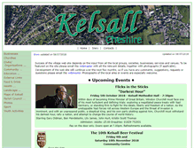 Tablet Screenshot of kelsall.org.uk